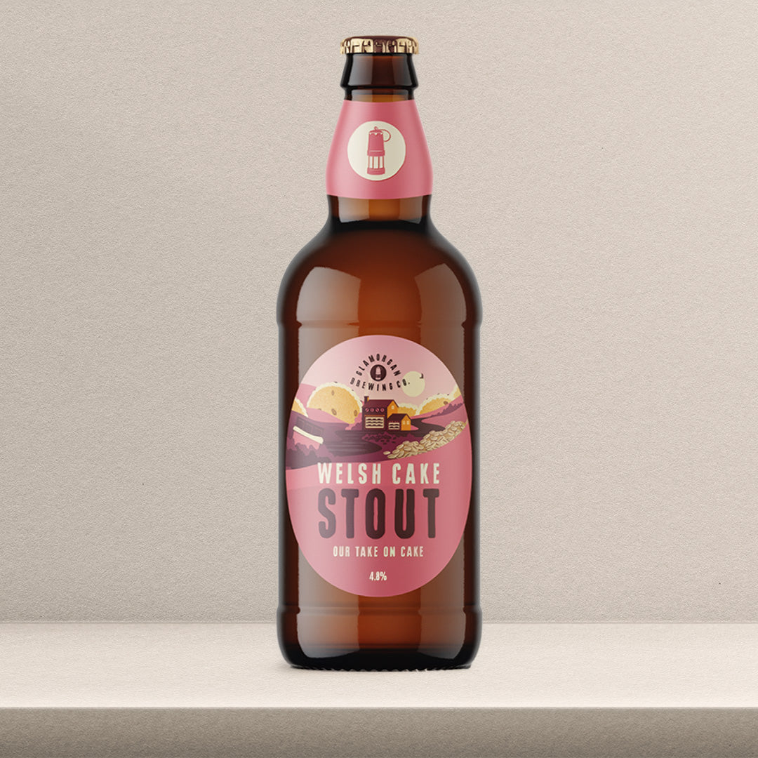 Welsh Cake Stout - 8x500ml