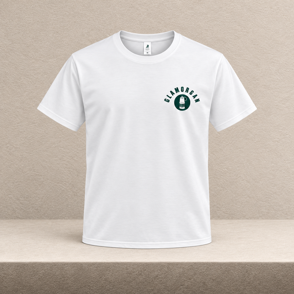 Glamorgan Brewing Co. T-Shirt – White