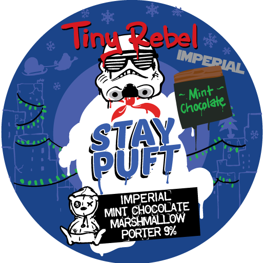 TINY REBEL STAY PUFF MINT CHOC PORTER