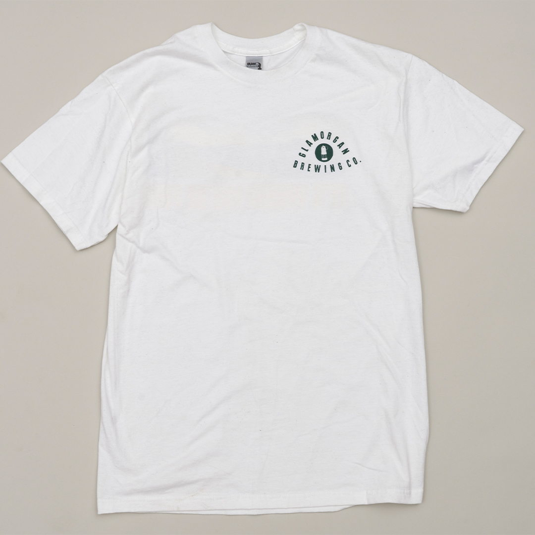 GBC WHITE SHORT SLEEVED T-SHIRT (LARGE)